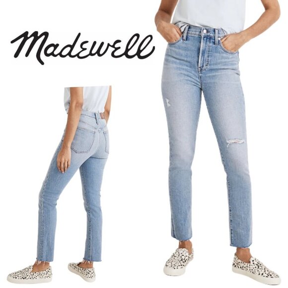Madewell Denim - Madewell, The Perfect Vintage Jean, Coffey Wash, Blue, Light wash